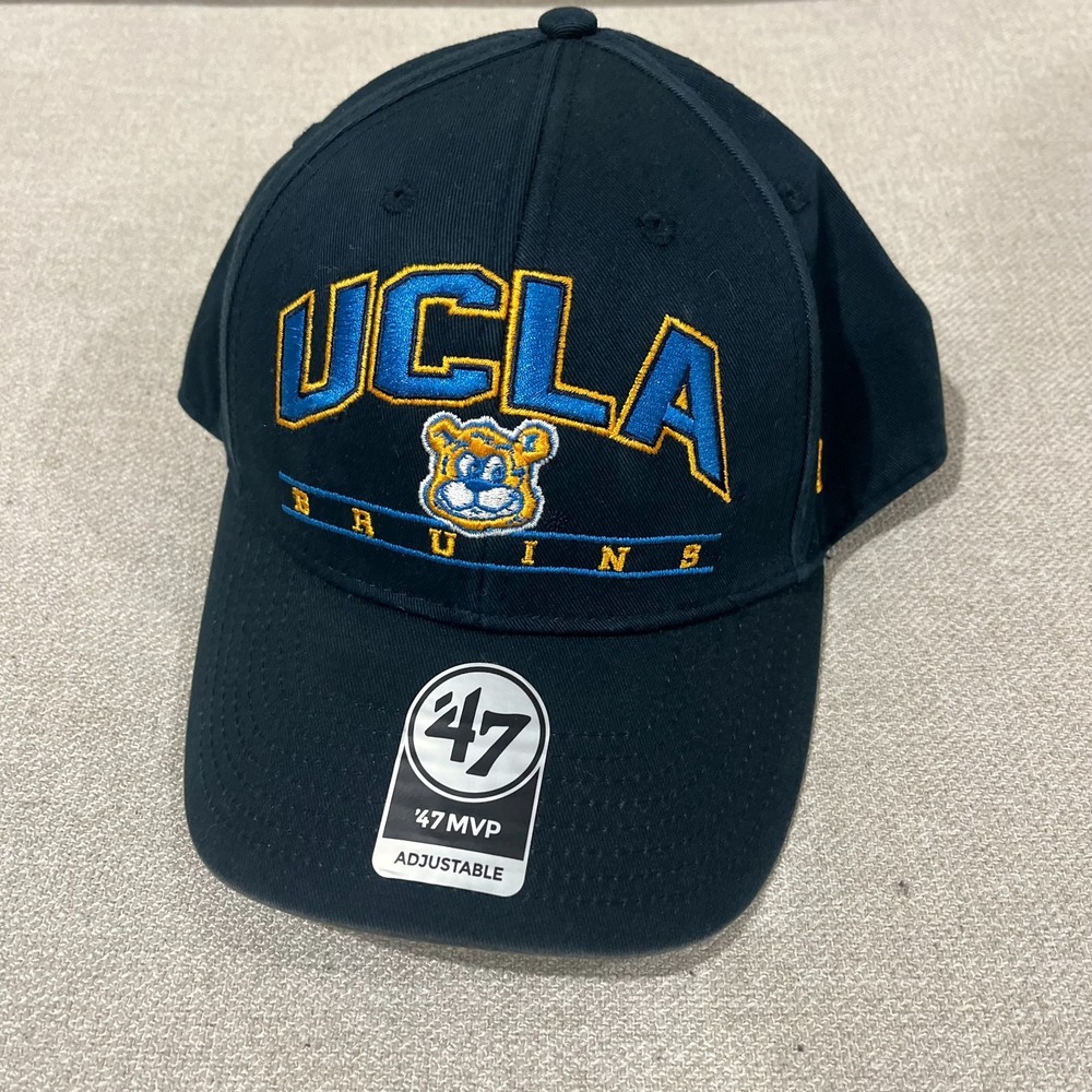 '47 MVP Brand Unisex Navy‎ Blue UCLA Bruins Vin Adjustable Baseball Hat Cap